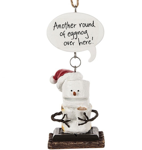 Eggnog Smore Ornament